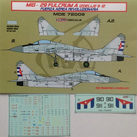 MiG-29 Fulcrum A Cuba